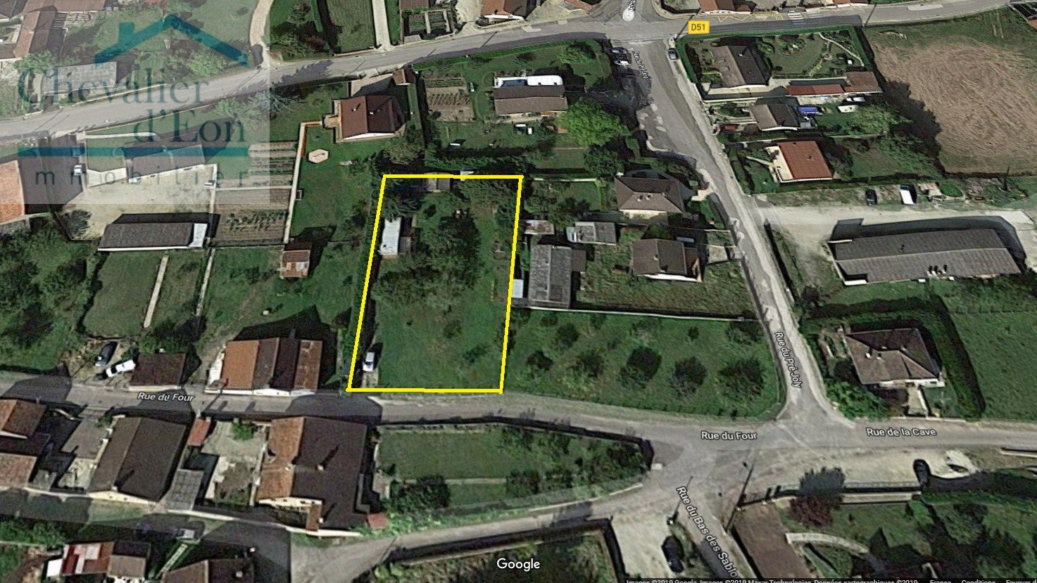 vente Terrain sur la commune de Villers Vineux | Chevalier d'Eon Immobilier